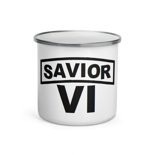 Savior Six Apparel Enamel Mug