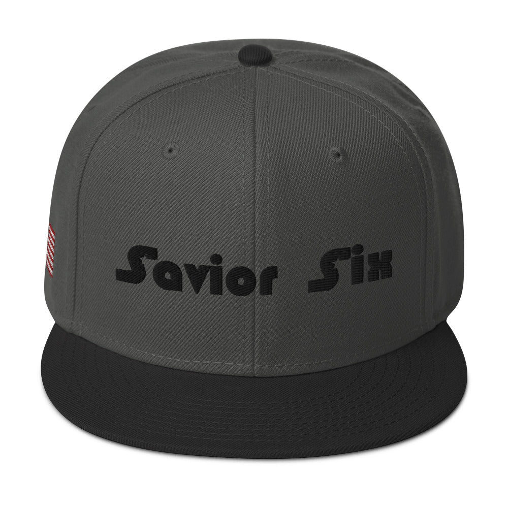 Savior Six Apparel Snapback Hat
