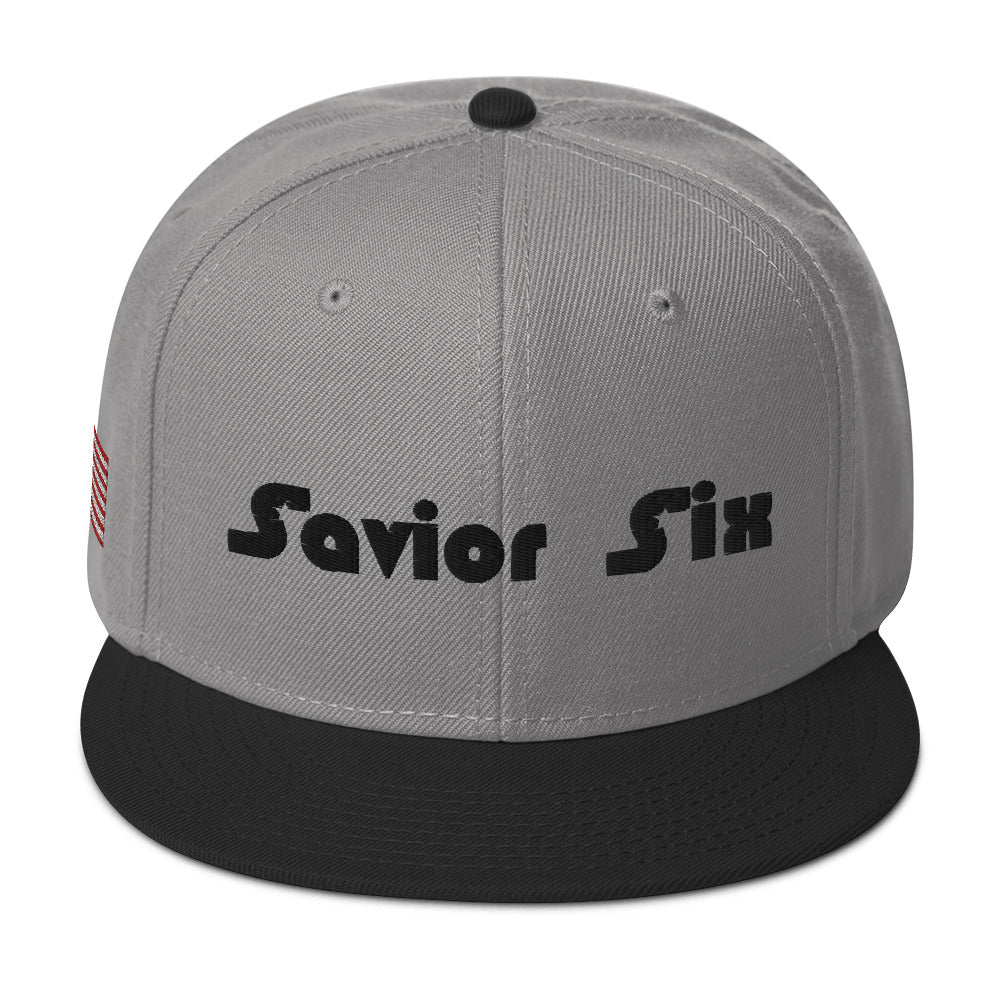 Savior Six Apparel Snapback Hat