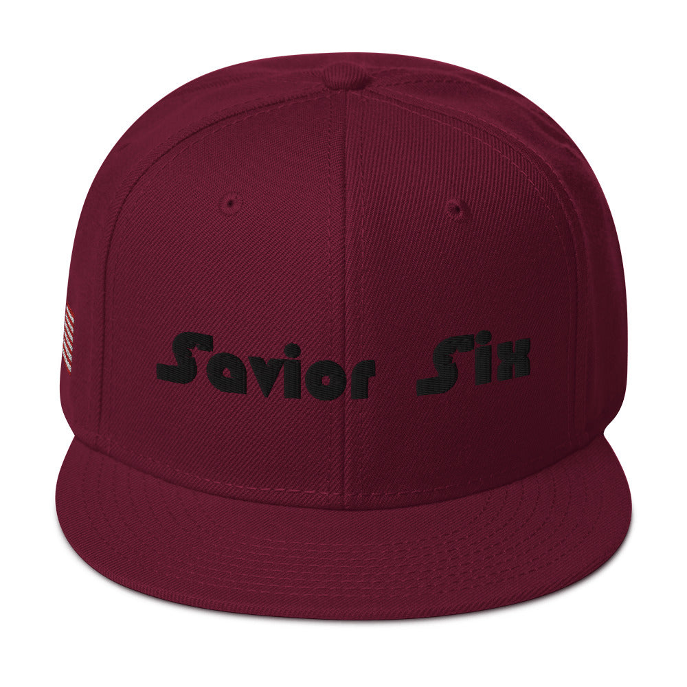 Savior Six Snapback Hat