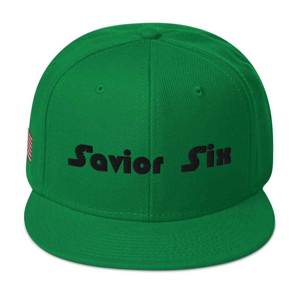 Savior Six Apparel Snapback Hat