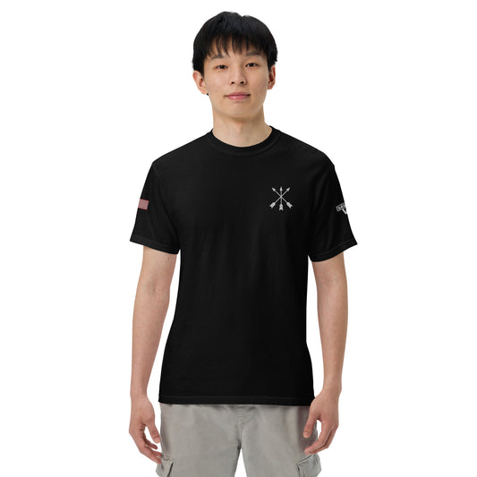 Savior Six Crossed Arrows Embroidered Tee