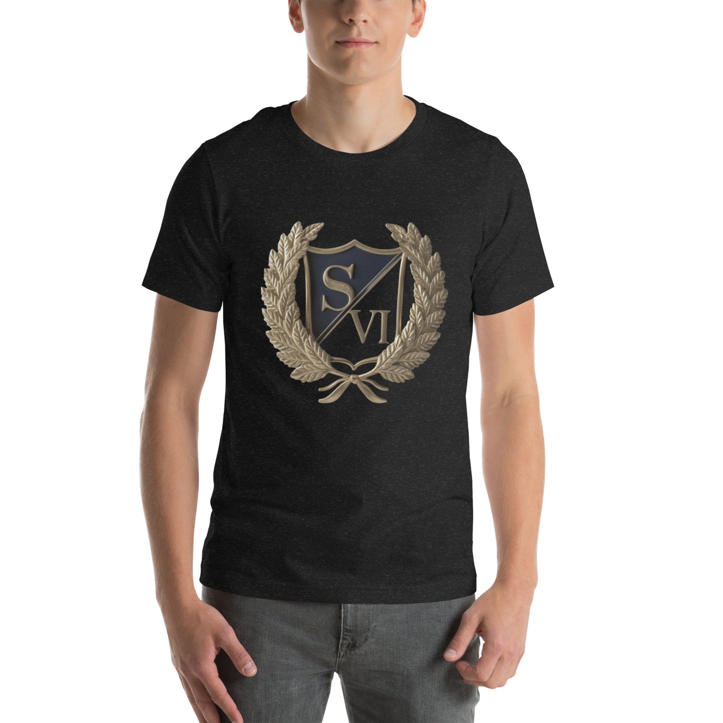 Savior Six Black & Gold Emblem tee