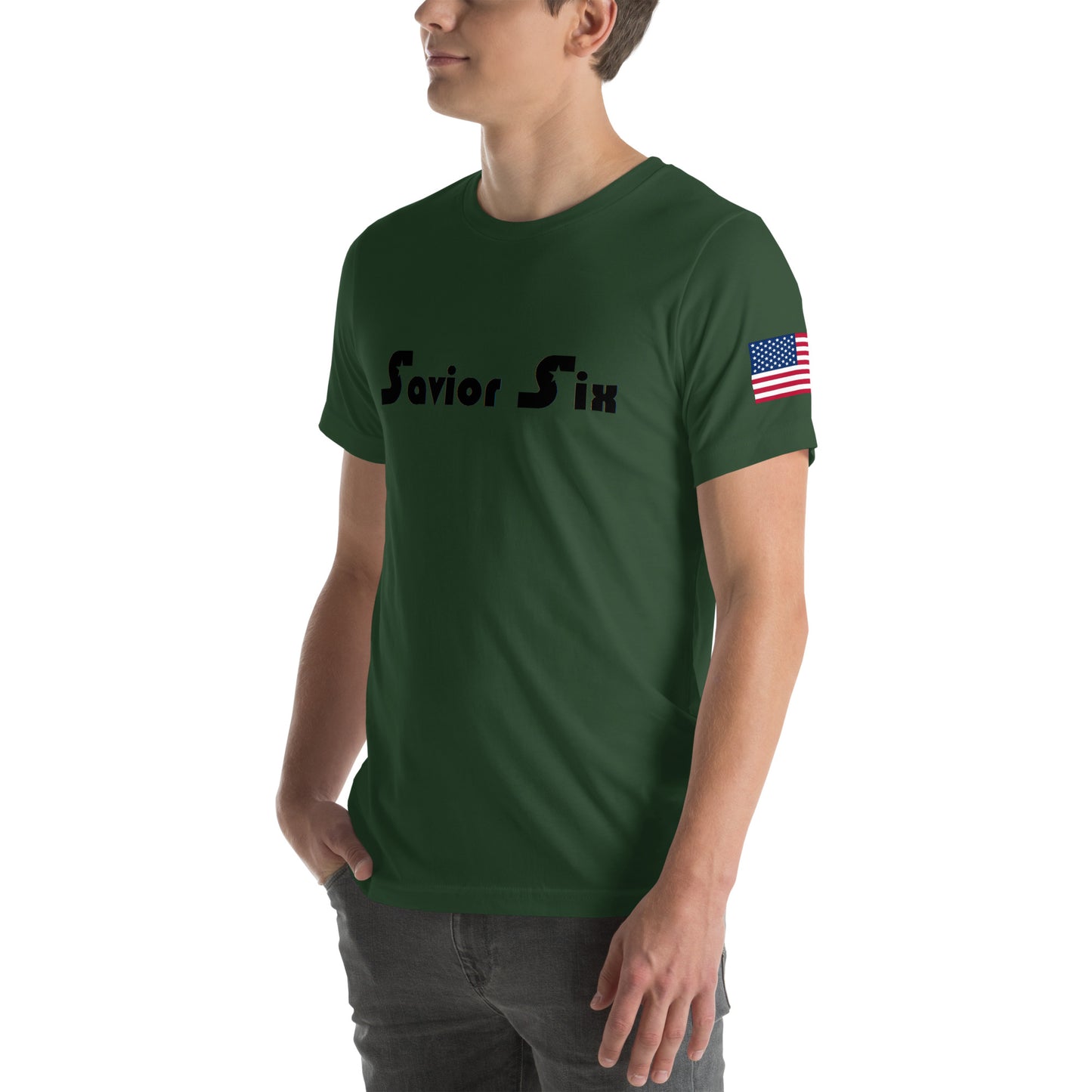 Savior Six Live A Life Worthy of Their Sacrifice Tee
